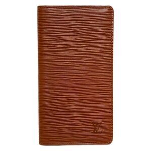LOUIS VUITTON Porte Cartes Credit Yen M63213 Kenyan Brown Epi CA1925